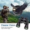 180x100 High Power Military Binoculars Day Night Vision Compact Waterproof Binoculars For Bird Watching Hunting Travel Football Games Stargazing With