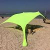 3 colors Beach Shade Tent UV Protection Camping Outdoor Portable Beach Tent Sun Shading Awning Beach Tents Sun Shade Set