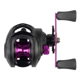 Spinning Reel Strong High Strength Anti-rust Light Weight Spinning Fishing Reel Angling Equipment (Color: Purple)