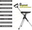 Ta-Da Chair Series 2- Portable Walking Stick, Cane with Seat, Foldable Chair, Hiking Stick, for Camping, Hiking,