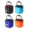 Fishing Bucket Safe EVA Fish Box Tank Collapsible Practical Portable Water Container With Net Outdoor Camping Fishing Well Made