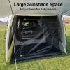 Car Tent Universal Camping Portable Super Light And Easy To Install Large Space Sun Shade For Camping Outdoor Beach