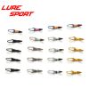 LURESPORT 12pcs/lot 20pcs/lot Stainless Steel Collapsible Hook Keeper Fishing Fly Rod Building Component Repair DIY Accessory